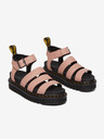 Dr. Martens Růžové dámské sandály na platformě Dr. Martens Blaire