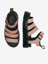 Dr. Martens Růžové dámské sandály na platformě Dr. Martens Blaire