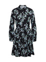 Orsay Černé dámské květované šaty ORSAY