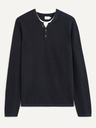 Celio Tmavě modrý svetr Celio Techillpic