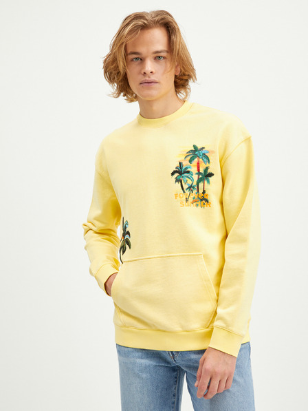 Scotch & Soda Žlutá pánská mikina Scotch & Soda