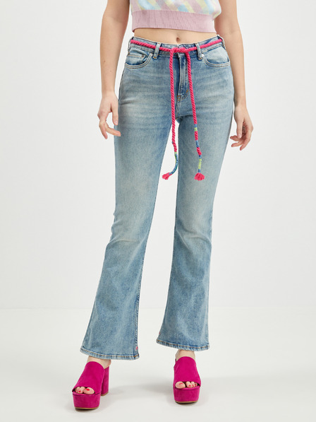 Scotch & Soda Světle modré dámské flared fit džíny Scotch & Soda