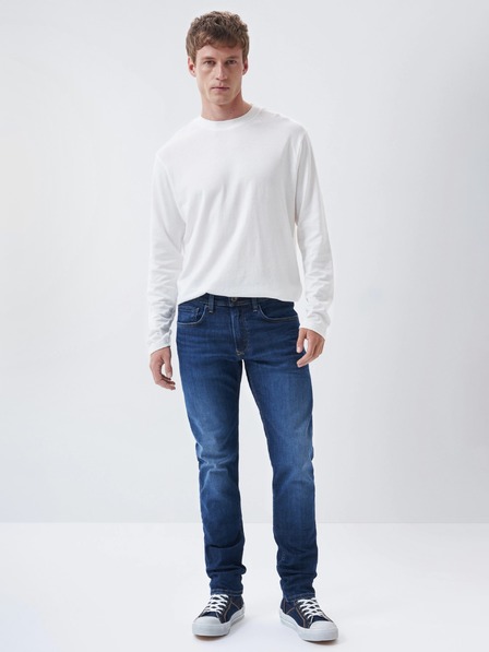 Salsa Jeans Tmavě modré pánské slim fit džíny Salsa Jeans