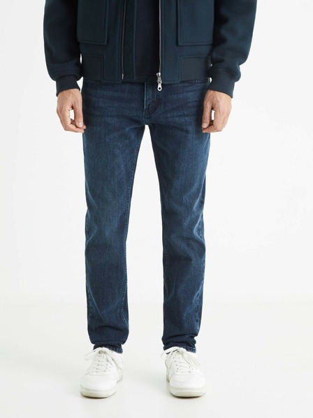 Celio Tmavě modré pánské slim fit džíny Celio C25 Bostone