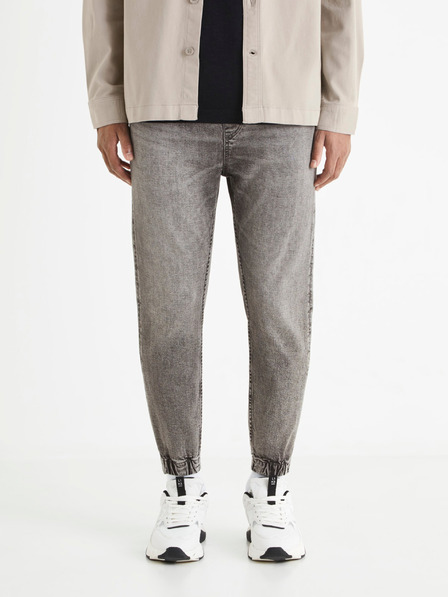 Celio Šedé pánské jogger džíny Celio Bojog3