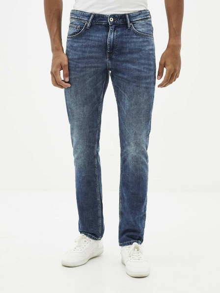 Celio Modré slim fit džíny Celio Sokreen