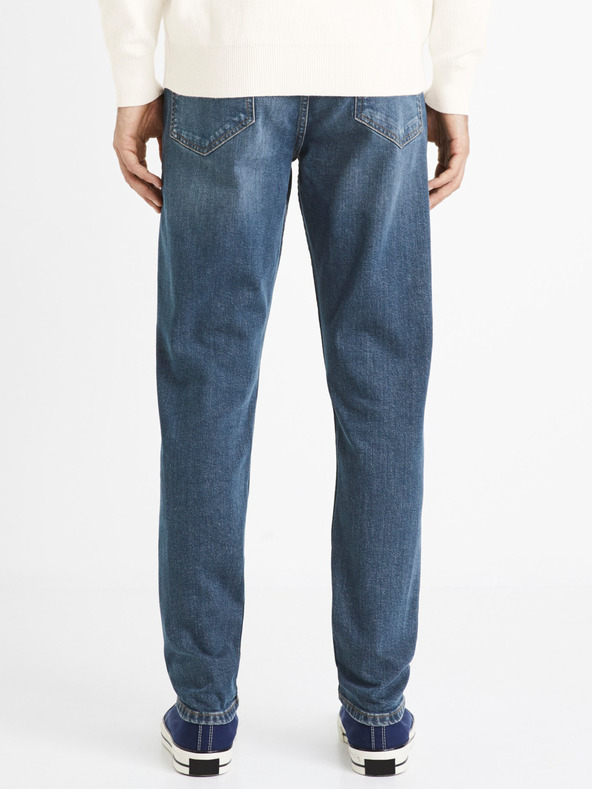 Celio Modré pánské slim fit džíny Celio C25 Dofasol