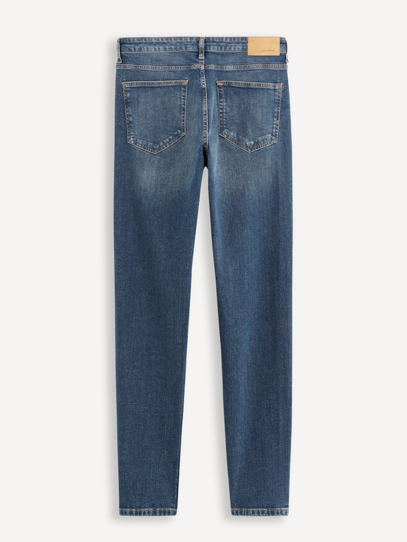 Celio Modré pánské slim fit džíny Celio C25 Dofasol