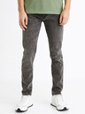 Celio Tmavě šedé pánské slim fit džíny Celio C25 Dosley25