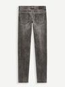 Celio Tmavě šedé pánské slim fit džíny Celio C25 Dosley25