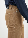 Diesel Hnědé pánské zkrácené slim fit džíny Diesel