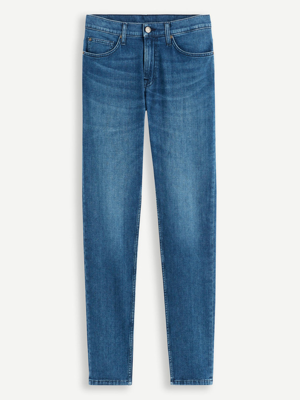 Celio Modré pánské slim fit džíny Celio C25 Dosoft25