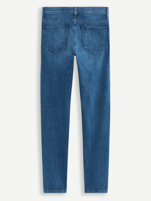 Celio Modré pánské slim fit džíny Celio C25 Dosoft25