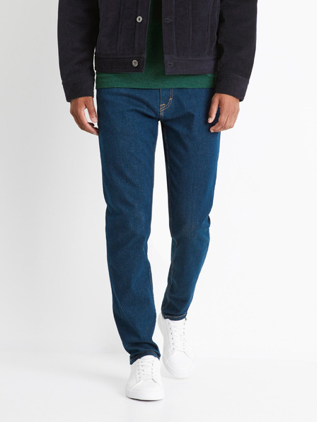 Celio Modré pánské slim fit džíny Celio Cowflex1