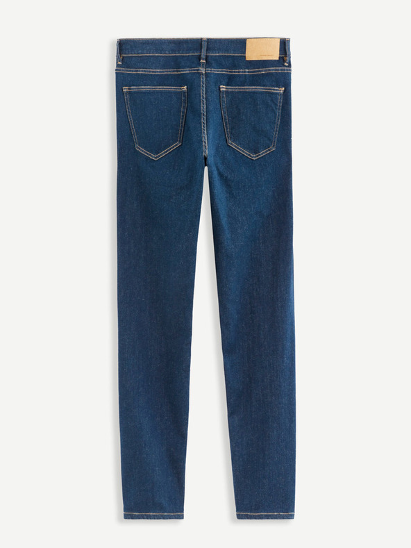 Celio Modré pánské slim fit džíny Celio Cowflex1