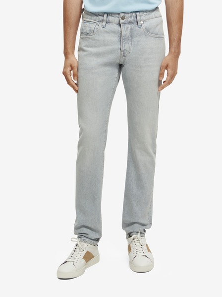 Scotch & Soda Světle šedé pánské džínové kalhoty Scotch & Soda