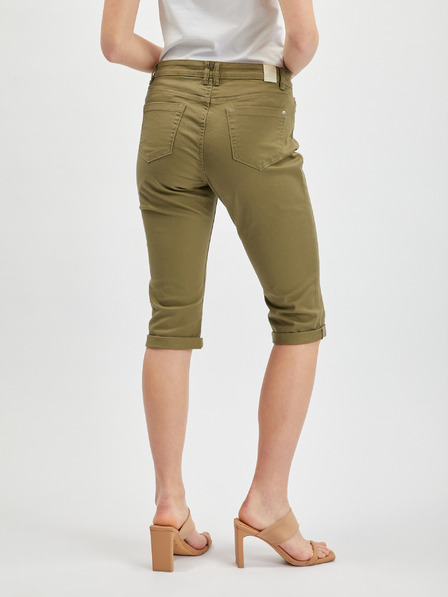 Orsay Khaki dámské zkrácené džíny ORSAY