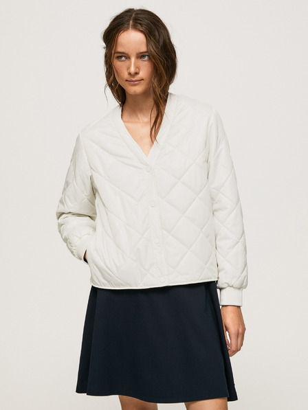 Pepe Jeans Krémový dámský bomber Pepe Jeans