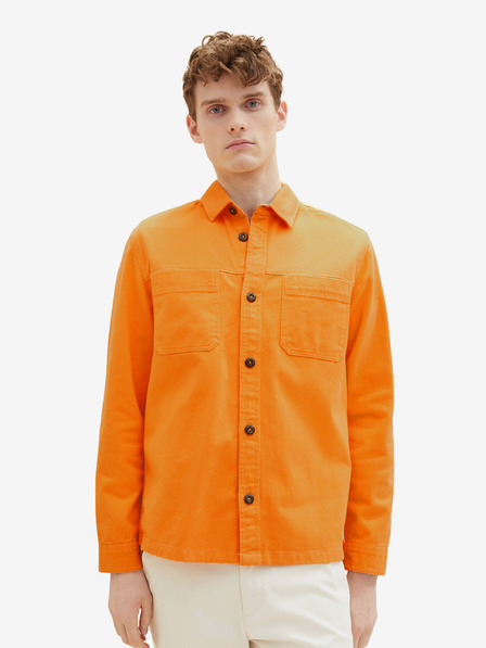 Tom Tailor Oranžová pánská košile Tom Tailor