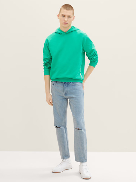Tom Tailor Denim Světle modré pánské straight fit džíny Tom Tailor Denim