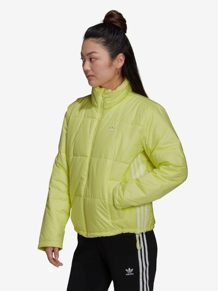 adidas Originals Neonově žlutá dámská prošívaná bunda adidas Originals