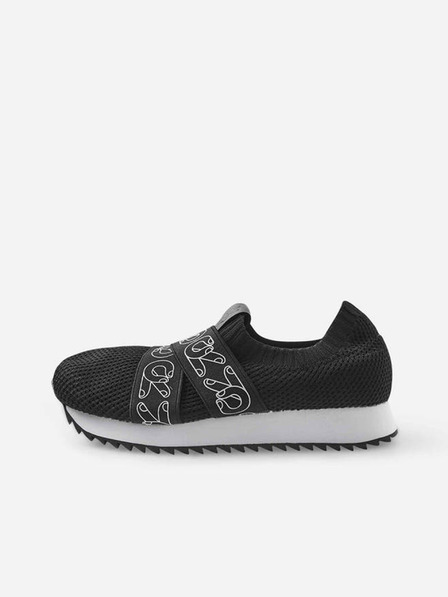 Reima Černé holčičí slip on tenisky  Reima Ok