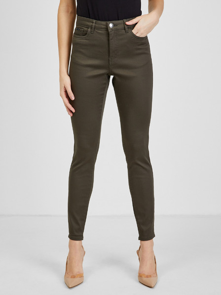 Orsay Khaki dámské kalhoty ORSAY