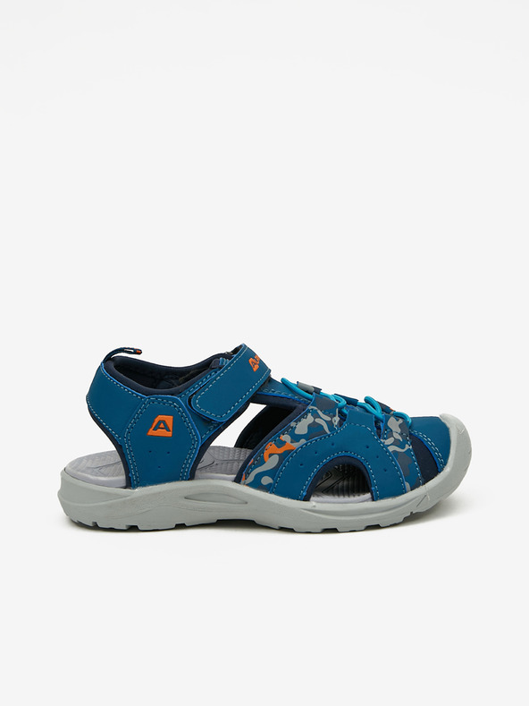 ALPINE PRO Modré dětské outdoorové sandály ALPINE PRO Lysso