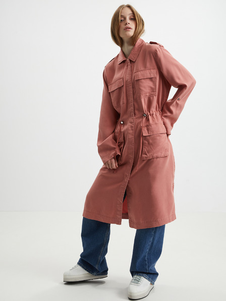 ONLY Růžová dámská lehká parka ONLY Kenya
