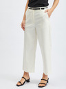Orsay Bílé dámské culottes kalhoty ORSAY