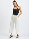 Orsay Bílé dámské culottes kalhoty ORSAY