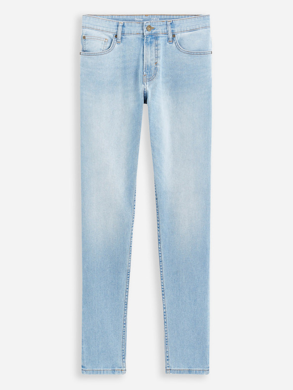 Celio Světle modré pánské skinny fit džíny Celio C45 Dosklue