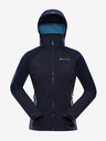 ALPINE PRO Dámská softshellová bunda s membránou ALPINE PRO LANCA modrá