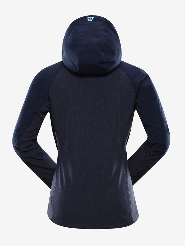 ALPINE PRO Dámská softshellová bunda s membránou ALPINE PRO LANCA modrá