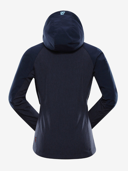 ALPINE PRO Dámská softshellová bunda s membránou ALPINE PRO LANCA modrá
