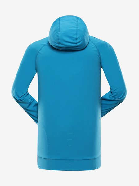 ALPINE PRO Pánská rychleschnoucí mikina ALPINE PRO LIGHT modrá