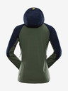 ALPINE PRO Dámská softshellová bunda s membránou ALPINE PRO LANCA zelená