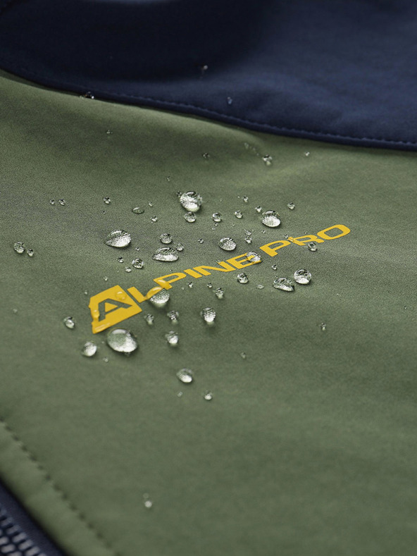 ALPINE PRO Dámská softshellová bunda s membránou ALPINE PRO LANCA zelená