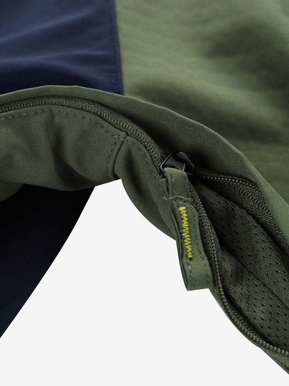 ALPINE PRO Dámská softshellová bunda s membránou ALPINE PRO LANCA zelená