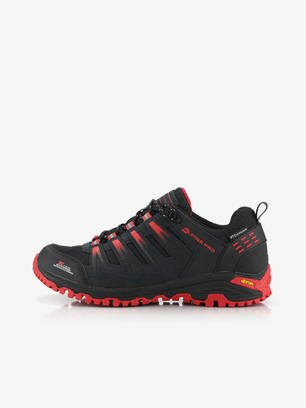 ALPINE PRO Outdoorová obuv s membránou ptx ALPINE PRO REWESE šedá