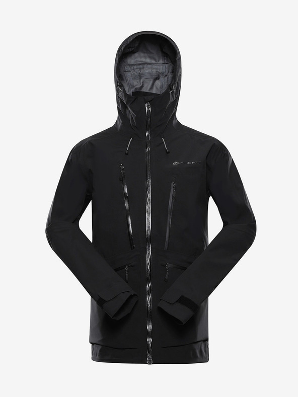 ALPINE PRO Pánská bunda s membránou ptx ALPINE PRO CORT černá