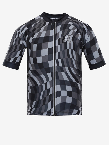 ALPINE PRO Pánský cyklistický dres ALPINE PRO SAGEN šedá