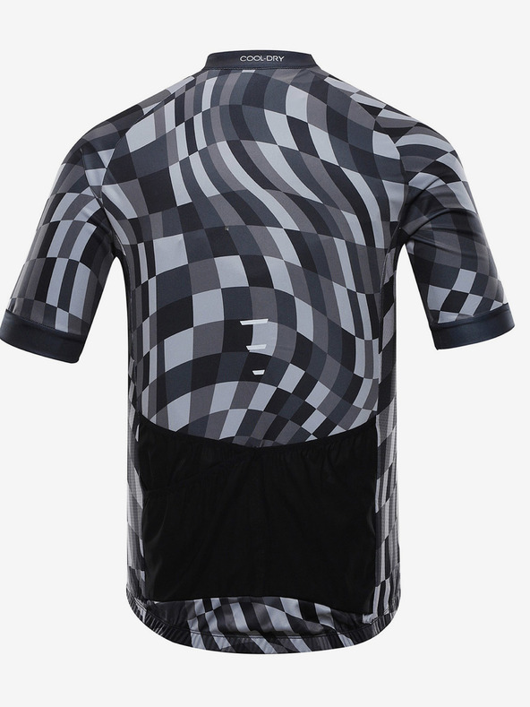 ALPINE PRO Pánský cyklistický dres ALPINE PRO SAGEN šedá