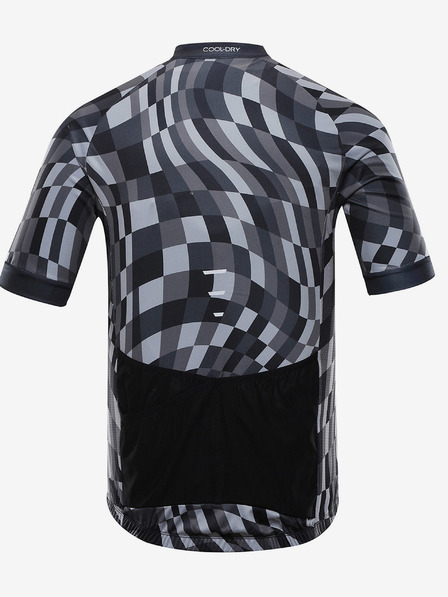 ALPINE PRO Pánský cyklistický dres ALPINE PRO SAGEN šedá