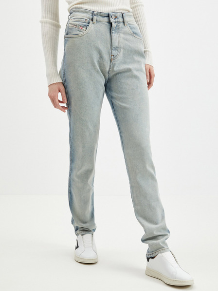 Diesel Světle modré dámské straight fit džíny Diesel