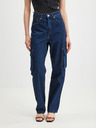 Tom Tailor Denim Tmavě modré dámské straight fit džíny Tom Tailor Denim