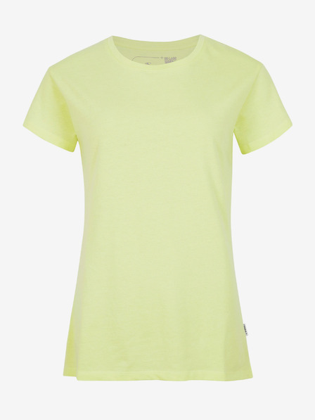 O'Neill Žluté dámské basic tričko O'Neill ESSENTIALS T-SHIRT
