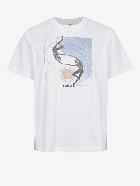 O'Neill Bílé dámské tričko O'Neill ALLORA GRAPHIC T-SHIRT