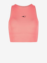 O'Neill Růžový dámský crop top O'Neill ACTIVE CROPPED TOP