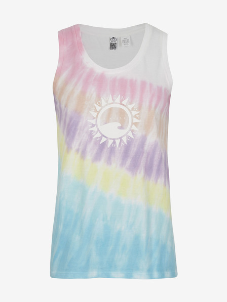 O'Neill Růžovo-tyrkysové dámské tílko O'Neill WOW TANKTOP